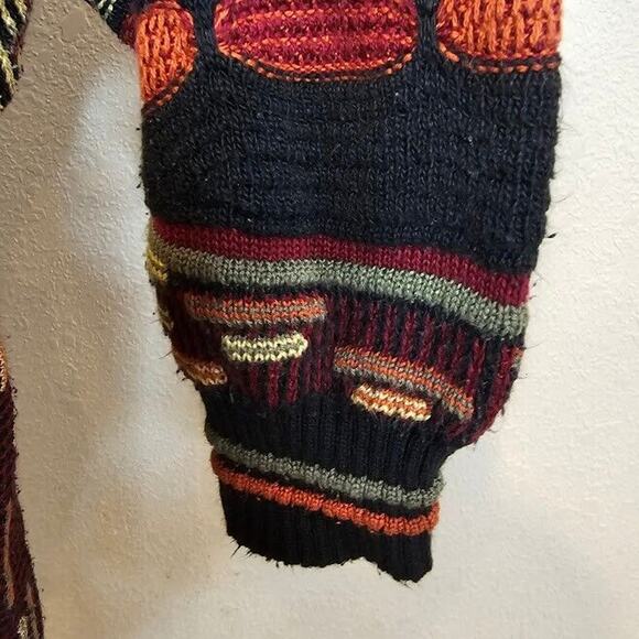 Mens XL Protege Collection Coogi Style Sweater Textured Knit Vintage 1990s - Picture 3 of 7